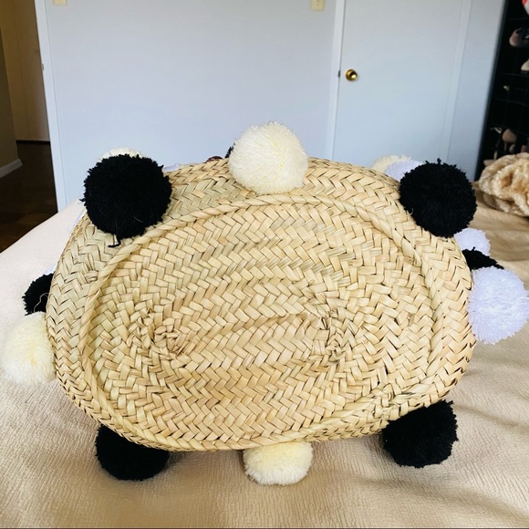 Sœur du Maroc Marrakech Bloomingdale’s straw tote bag (largest size) - Picture 5 of 7